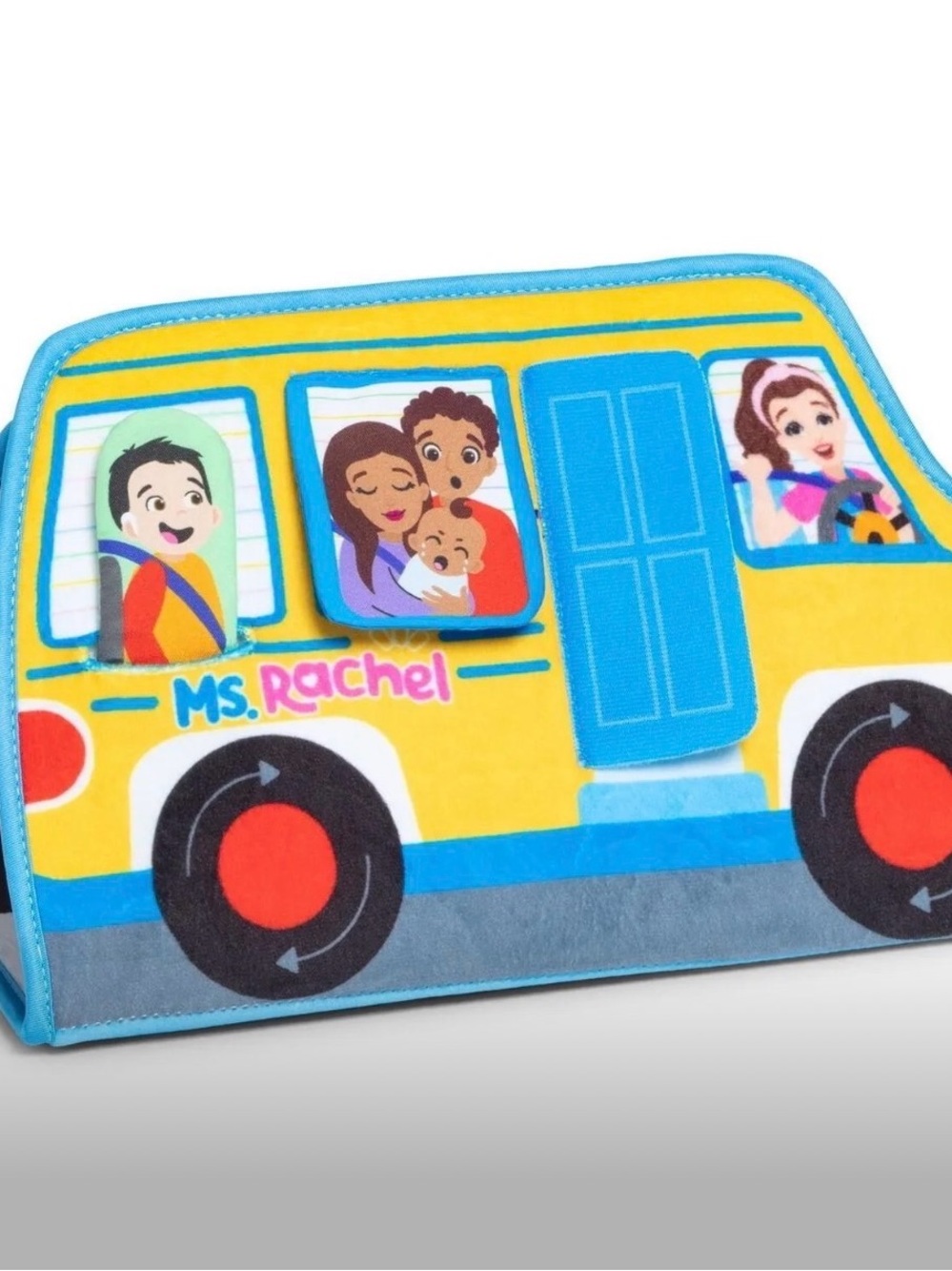 Rachel Bright Yellow School Bus Soft Play Book
